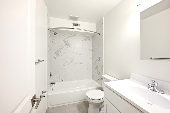 Renovated bathroom