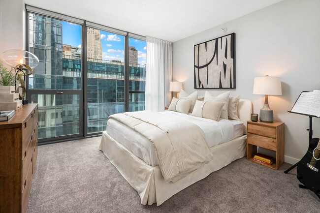 Carpeted Bedroom at Shoreham and Tides