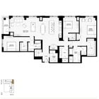 Penthouse Three Bedroom Three Bath