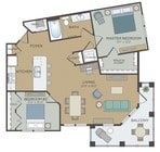 2BR/1BA B1
