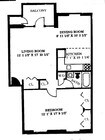 1BR/1BA