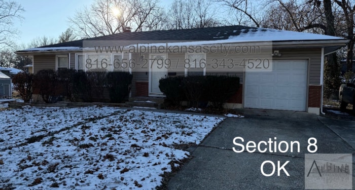 South KC Ranch on Cul de Sac, Finished Basement, Section 8 OK! - South KC Ranch on Cul de Sac, Finished Basement, Section 8 OK!