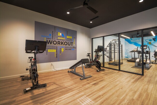 Sala de spinning con Peloton