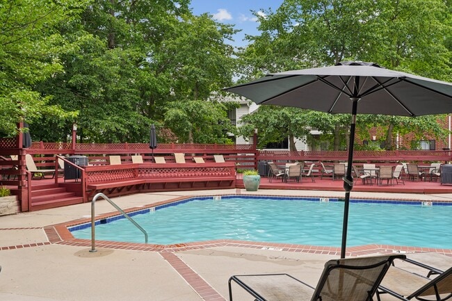 Pool & Sundeck with Outdoor Seating and Lounge Chairs