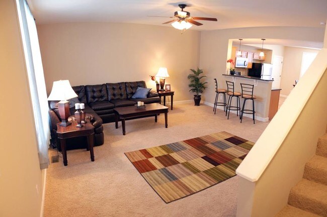 Living Room - Broadway Townhomes