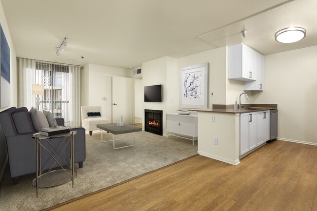 Renovated I kitchen and living areas