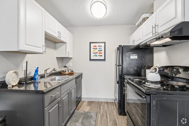 Paragon Renovated Furnished 1BR, 1BA - 600SF - Kitchen