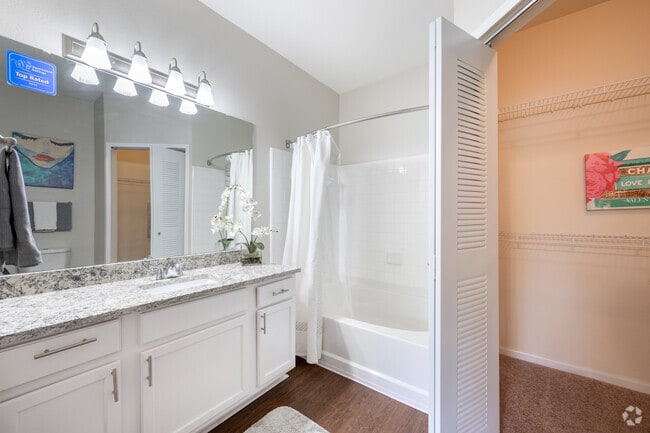 2BD, 2BA Bathroom - Waters Edge Apartments