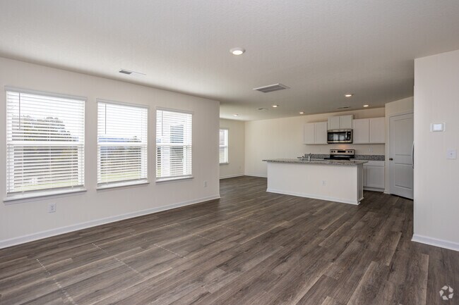 3BR, 2.5BA Darwin - 1,749SF Living Room - Mockingbird Meadows