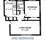 1BR/1BA