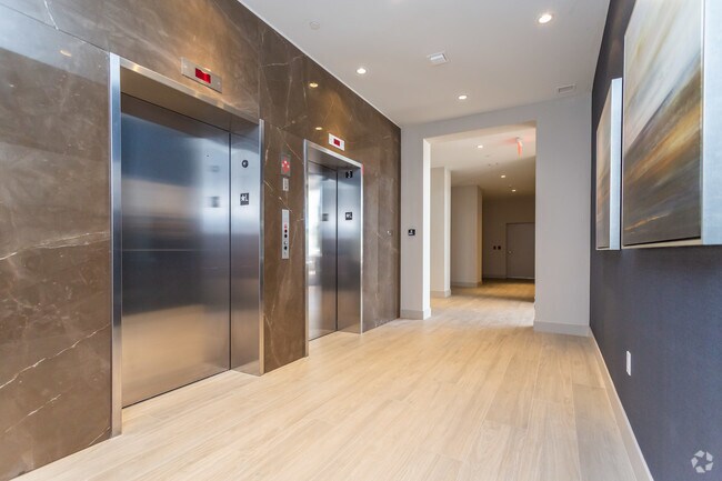 Elevator Lobby - The Palma at Downtown Doral