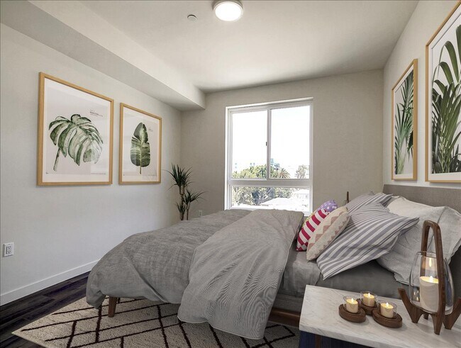 Modelo 1A (1hab/1ba) Habitación - 928 S Berendo St