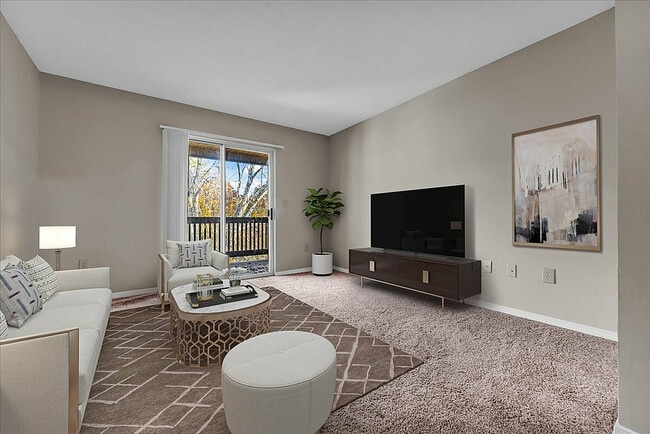 Experience elegance and warmth in this beautifully designed living room.