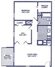 1BR/1BA