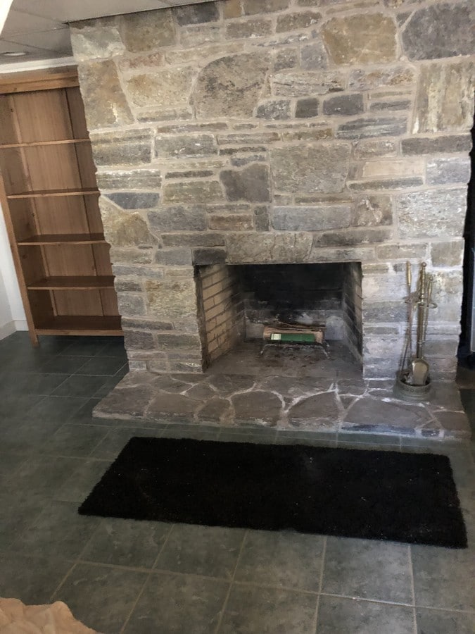 Fireplace - 375 Boston St Apartamentos Unidad 1