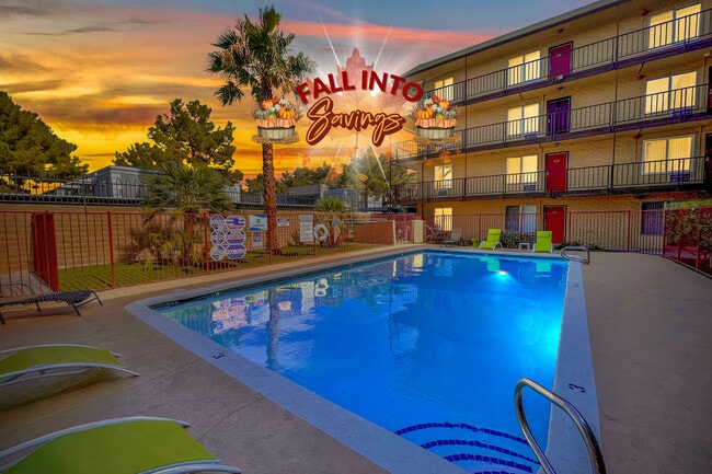 Exterior Pool - Katie Court Apartments