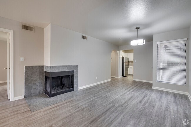 Living Room - 2BR, 2BA - 1020SF