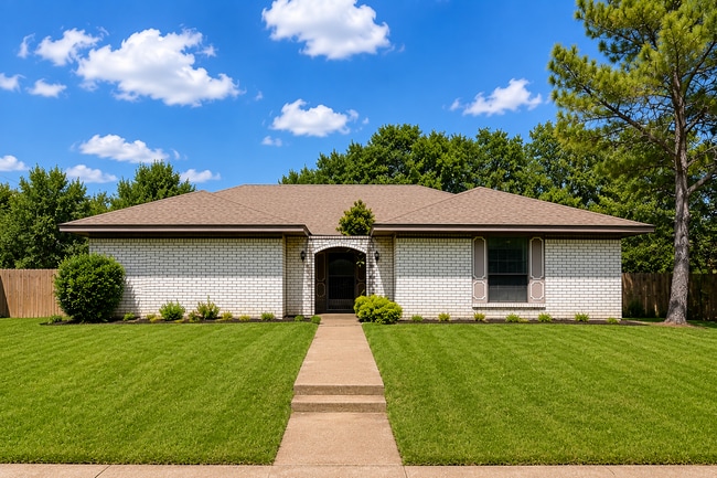 Building Photo - Darling Fort Worth Duplex! Vaulted Ceilings, Wood Beams & Covered Outdoor Living!