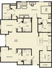 3BR/4BA