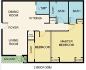 MOA 2 bed