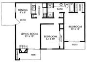 2BR/1BA