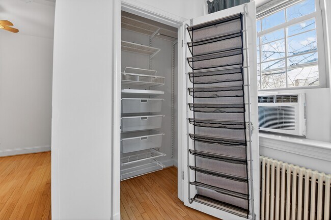 Spacious closet with built-ins - 3925 Davis Pl NW Unit 306
