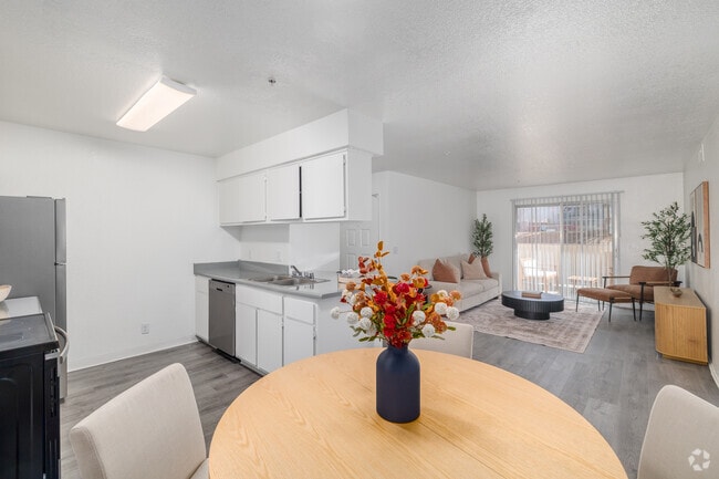 2BR, 1BA - 848SF - Living Room