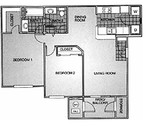 2BR/1.5BA