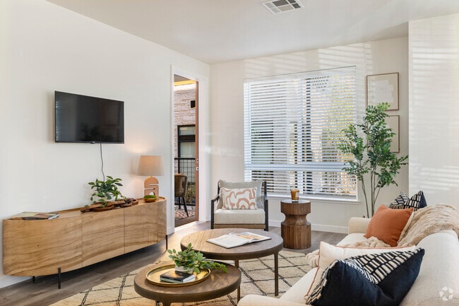 2BR, 2BA - 1,317SF Living Room