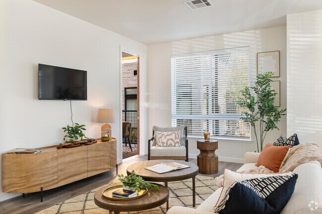 2 habitaciones, 2 baños, sala de estar de 1,317 pies cuadrados - Halcyon Apartments