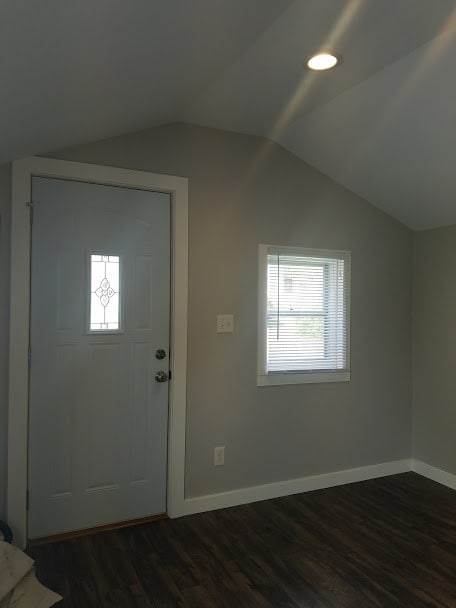 Front door, living room - 103 12th W St Unit 3