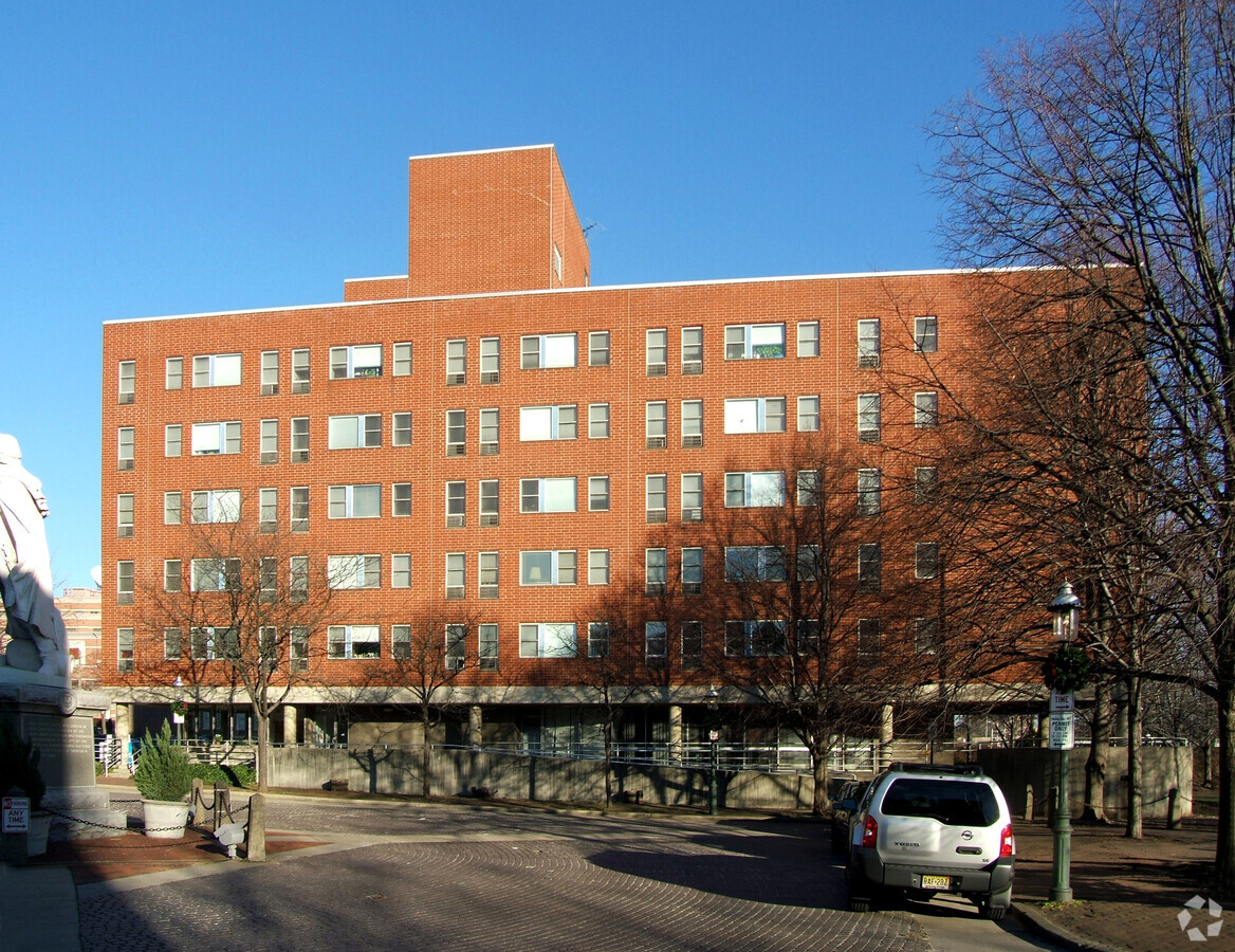 View from the west - Architects Housing Apartments