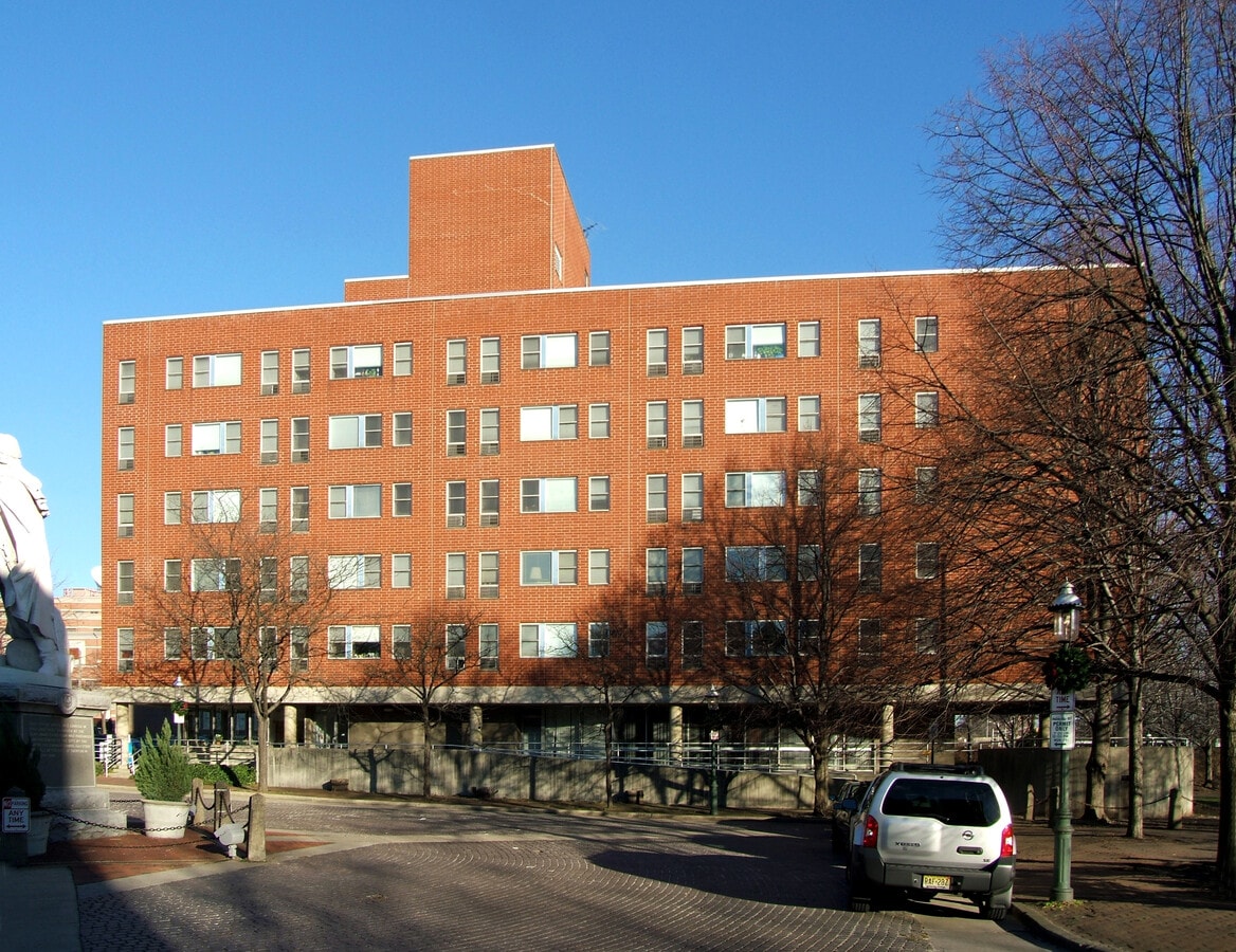 View from the west - Architects Housing Apartments