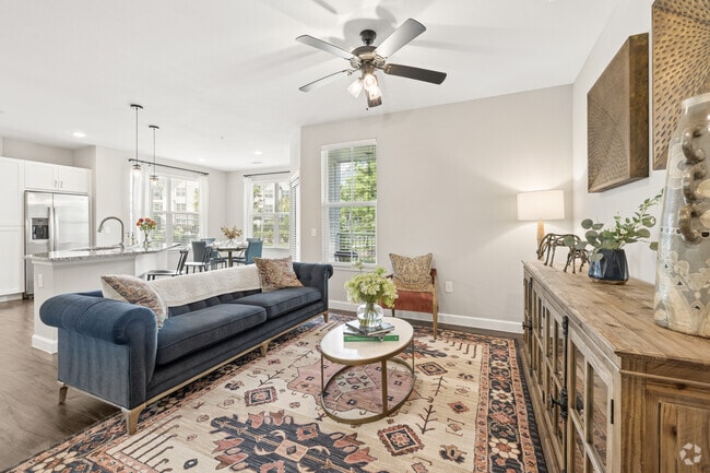 B3 2BR, 2BA - 1,263SF - Living Room