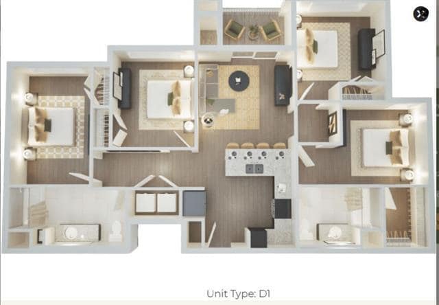 Photo - 2551 N Guadalupe St Unit 1308