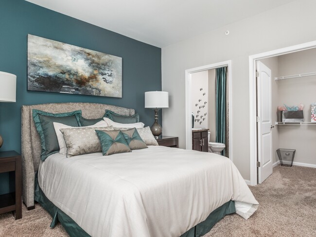 Master Bedroom and Walk-In Closet
