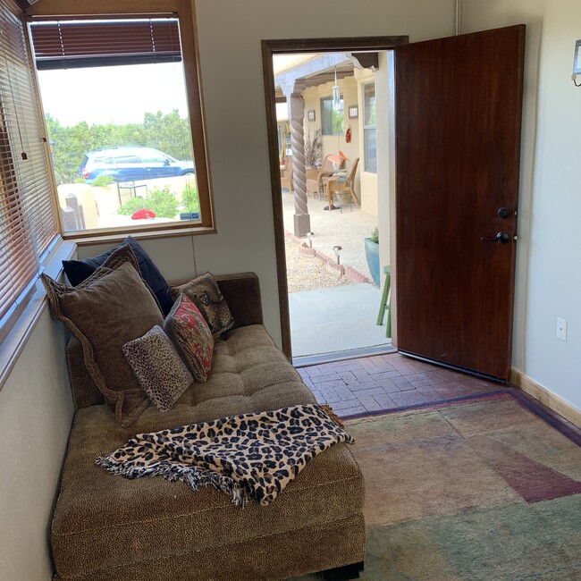 Entrance into Sunroom - 360 Calle Loma Norte Unit Lovely Little Apartment