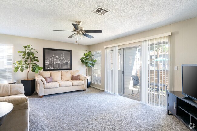 2BR, 1BA - 965SF - Living Room