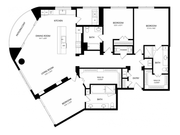 C2 3 habitaciones 3,5 baños - 2190 pies cuadrados