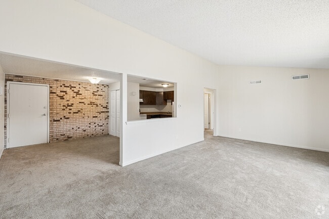2BR, 1BA - 1,086SF - Living Room