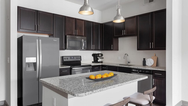 Kitchen with Stainless Steel Appliances