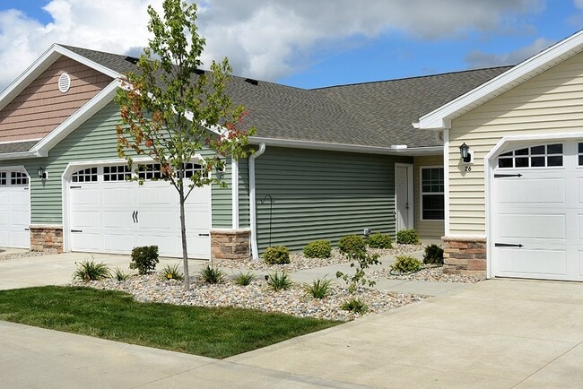 Apartments with Attached Garages and Private Entry - Redwood Commerce Township Townhomes