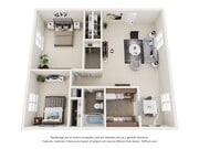 Keoway Village 2BR Floorplan