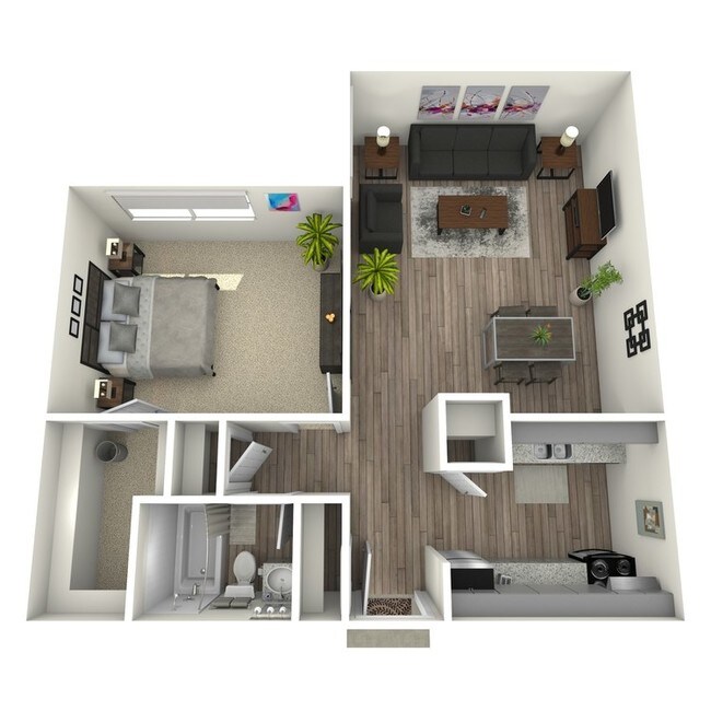 1 Bed 1 Bath