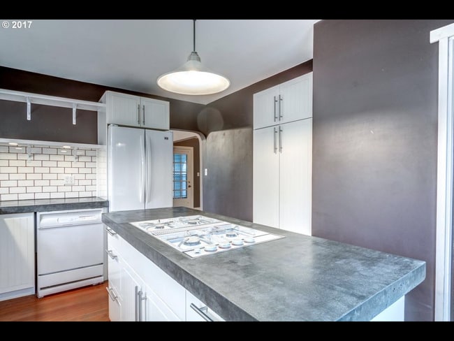 French door refrigerator, dishwasher