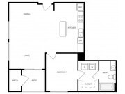 1 Bed 1 Bath - Gusto