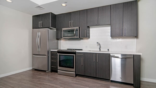Kitchen with Stainless Steel Appliances