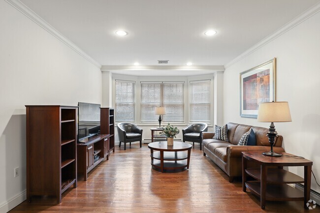 Living Room - Downtown Rye Apartments