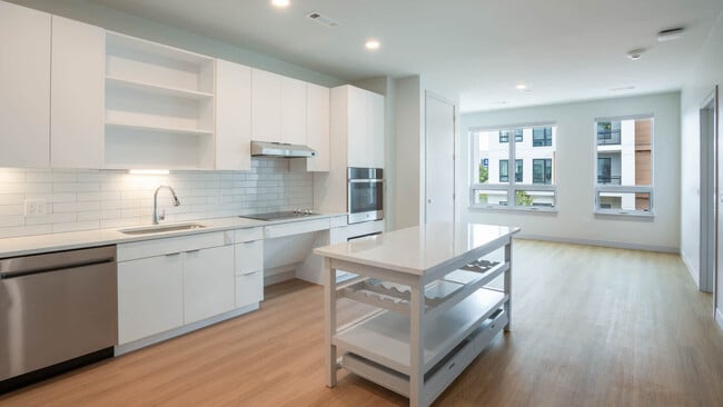 Kitchen with Stainless Steel Appliances - The Basin