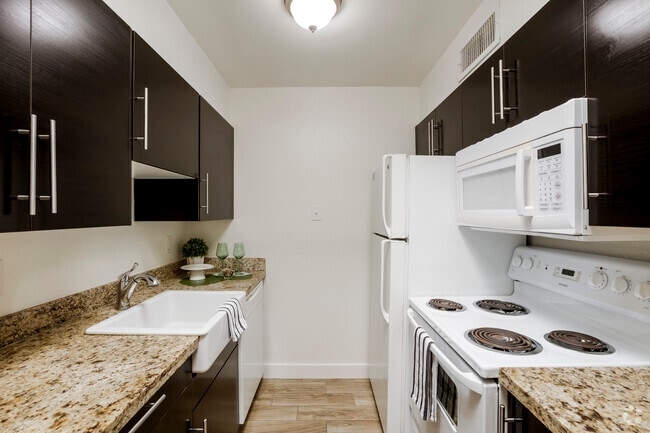 1BR, 1BA - 600SF - Kitchen